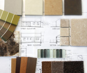 Samples on building plans to help choose before you renovate.